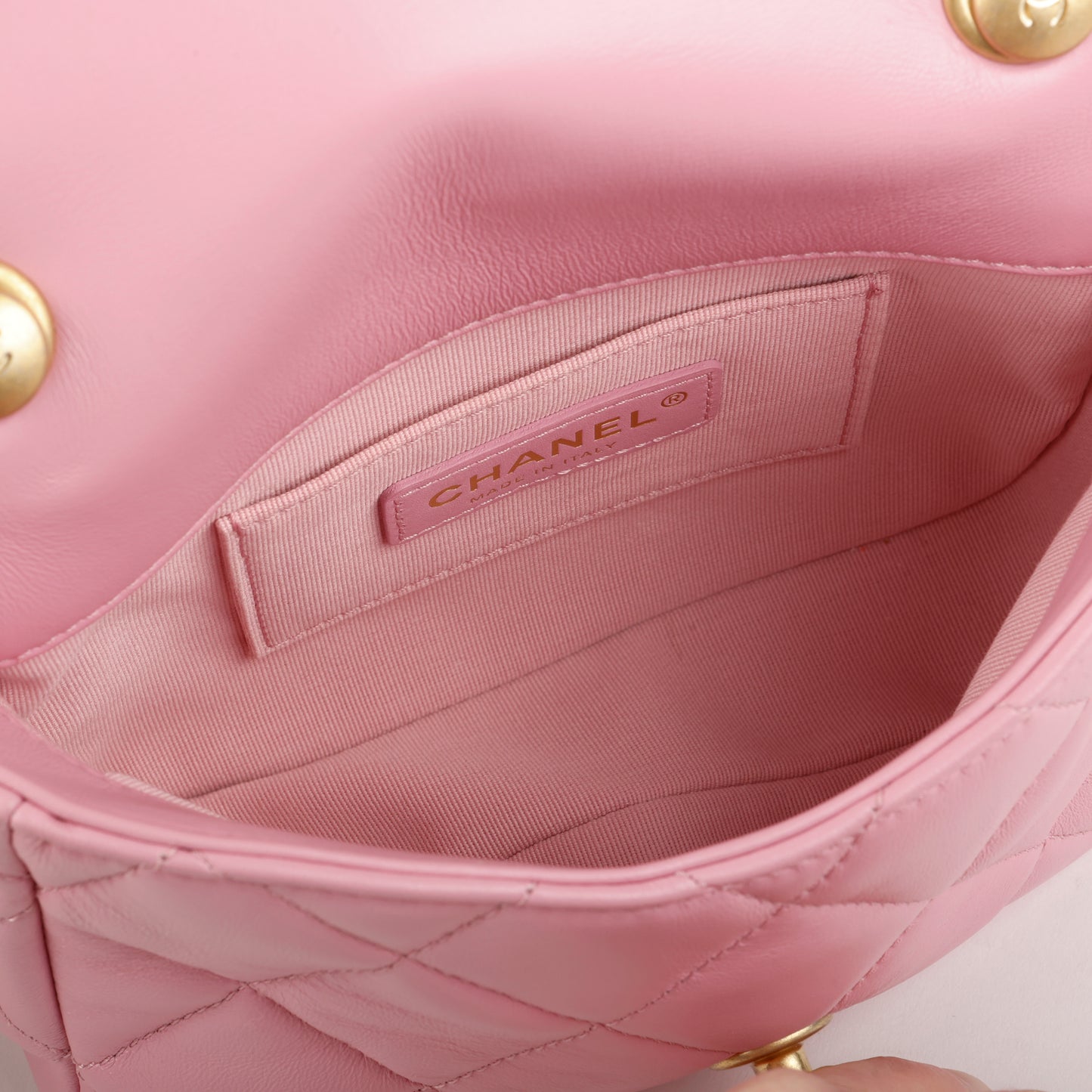 Mauve Pink Seasonal Mini Flap