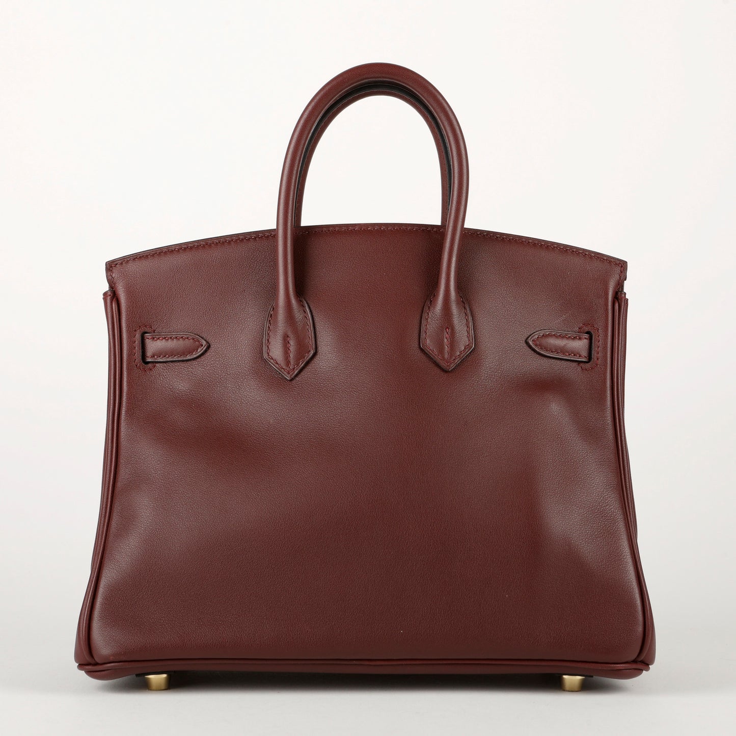 Birkin 25 Rouge Sellier Swift Gold Hardware