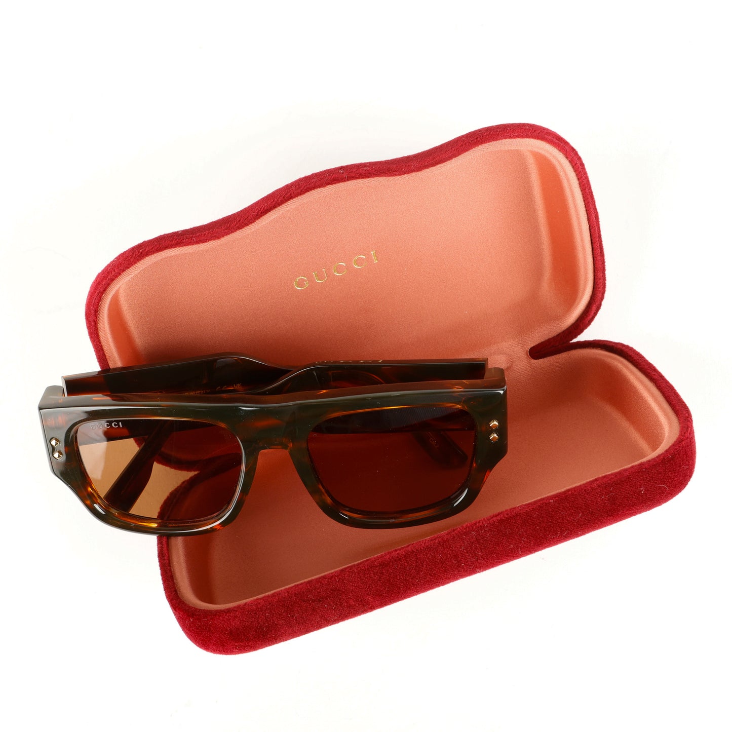 Tortoiseshell Studs Sunglasses 799