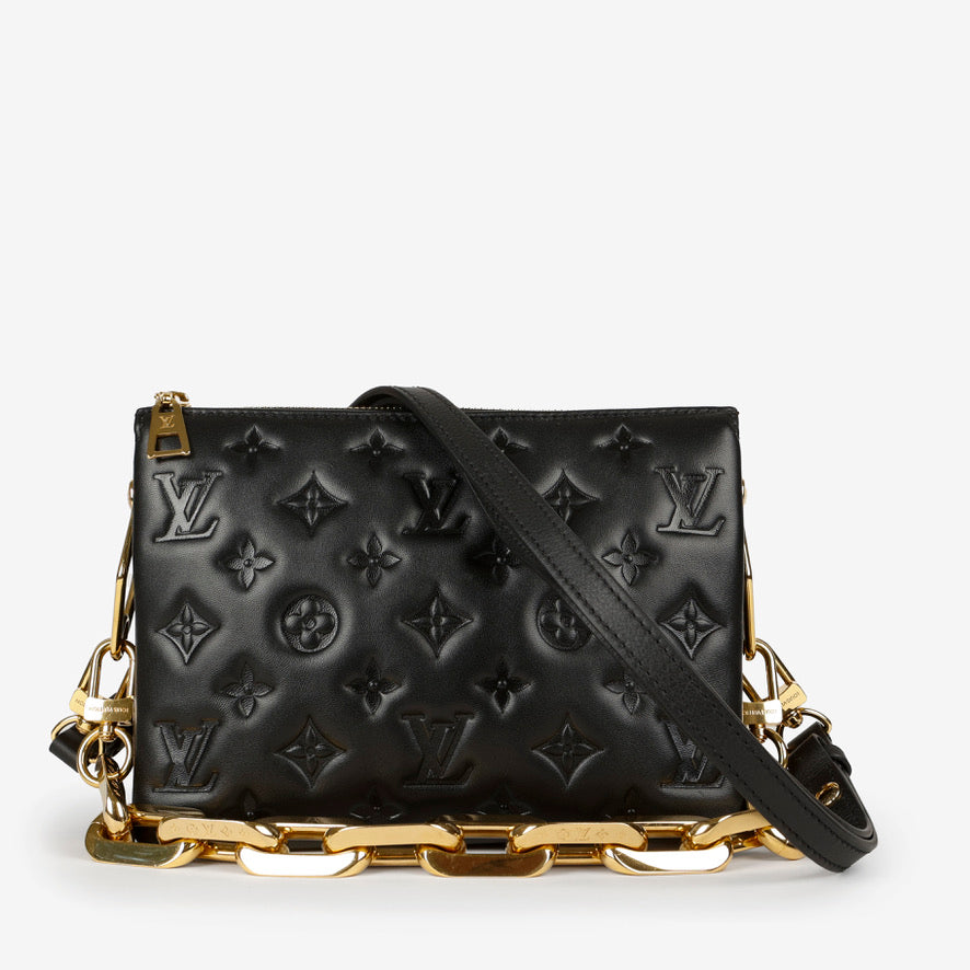 Coussin BB Black Lambskin