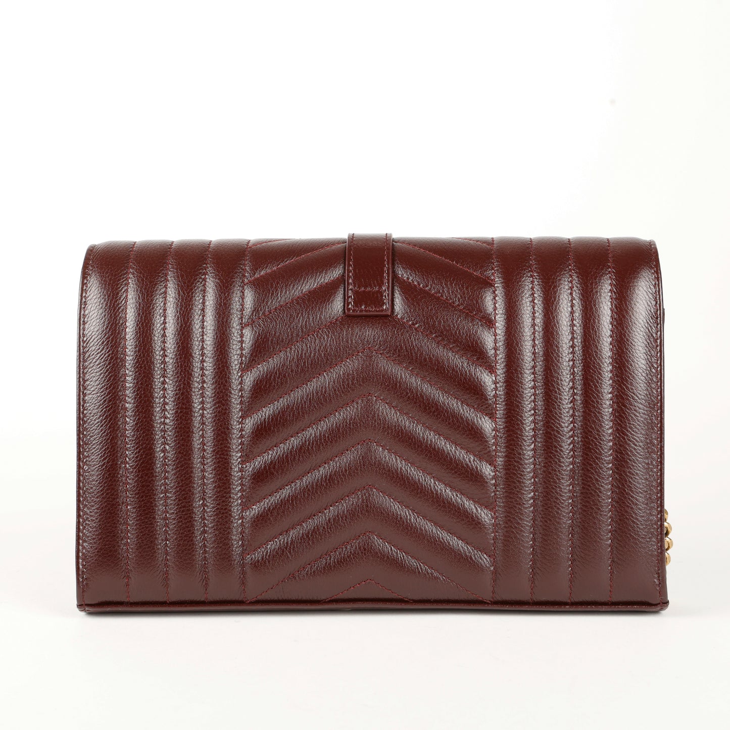 Wallet on Chain, Bordeaux Calfskin