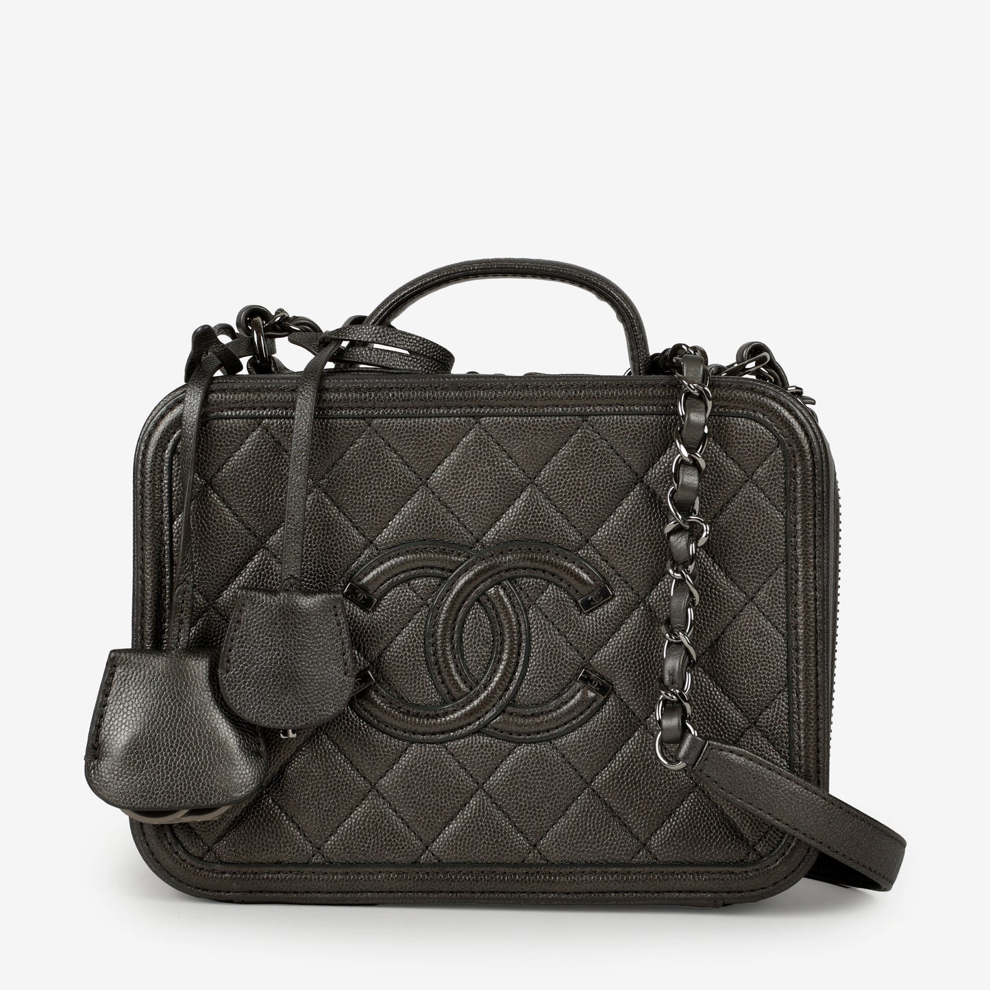 Medium Filigree Vanity, Dark Grey 11030