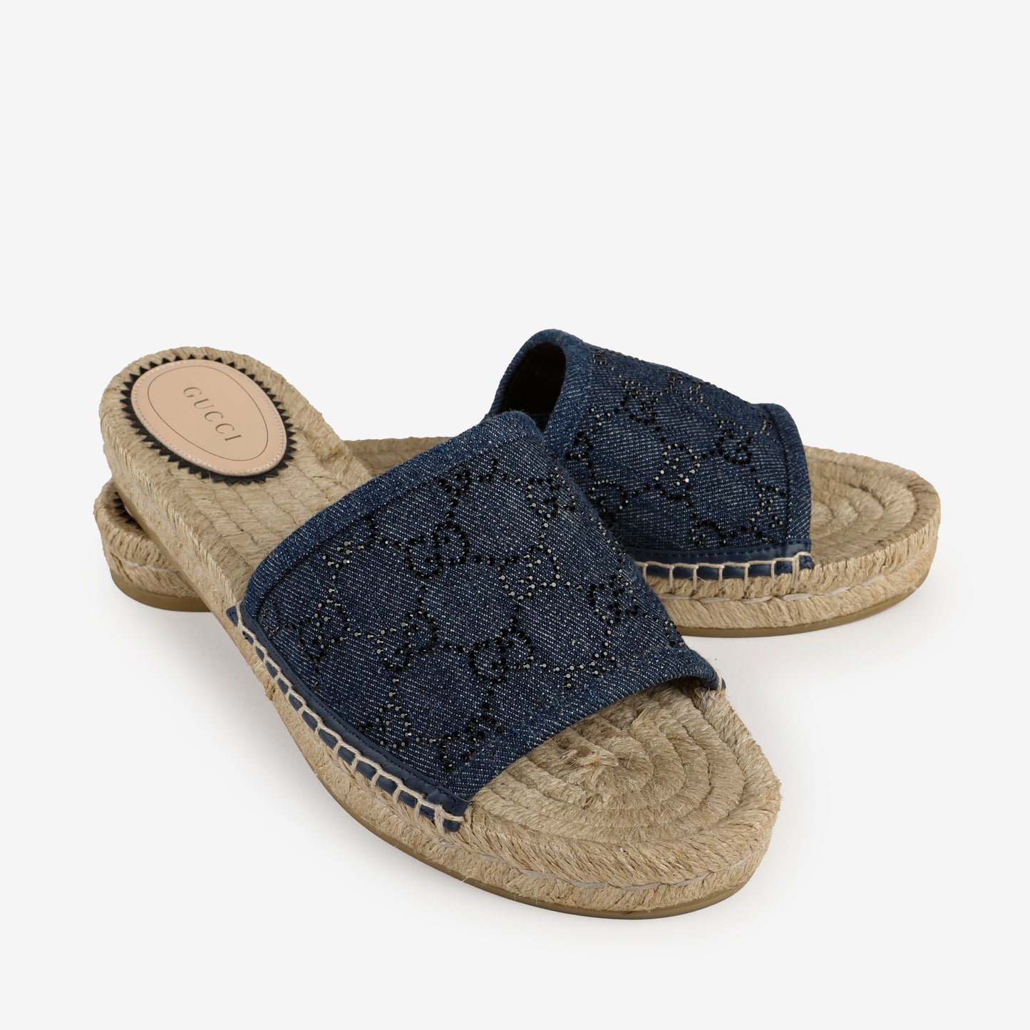 Pilar Denim Espadrille Sandals