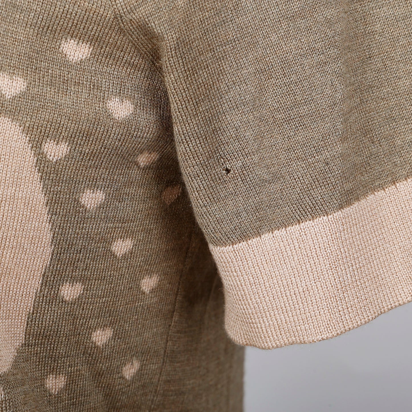 Brides De Gala Short Sleeve Cashmere Sweater