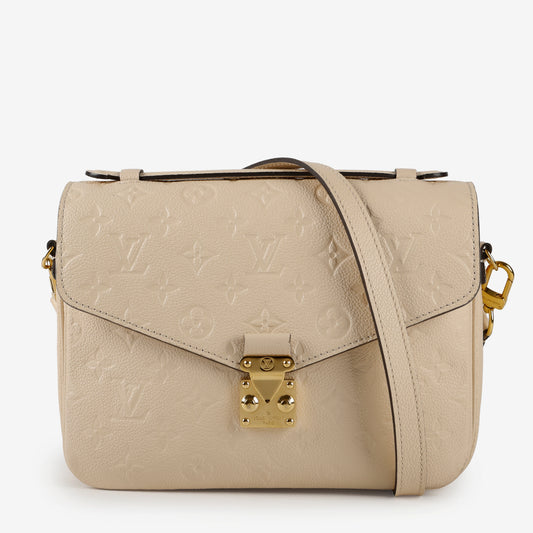 Pochette Metis, Cream Empreinte 11026