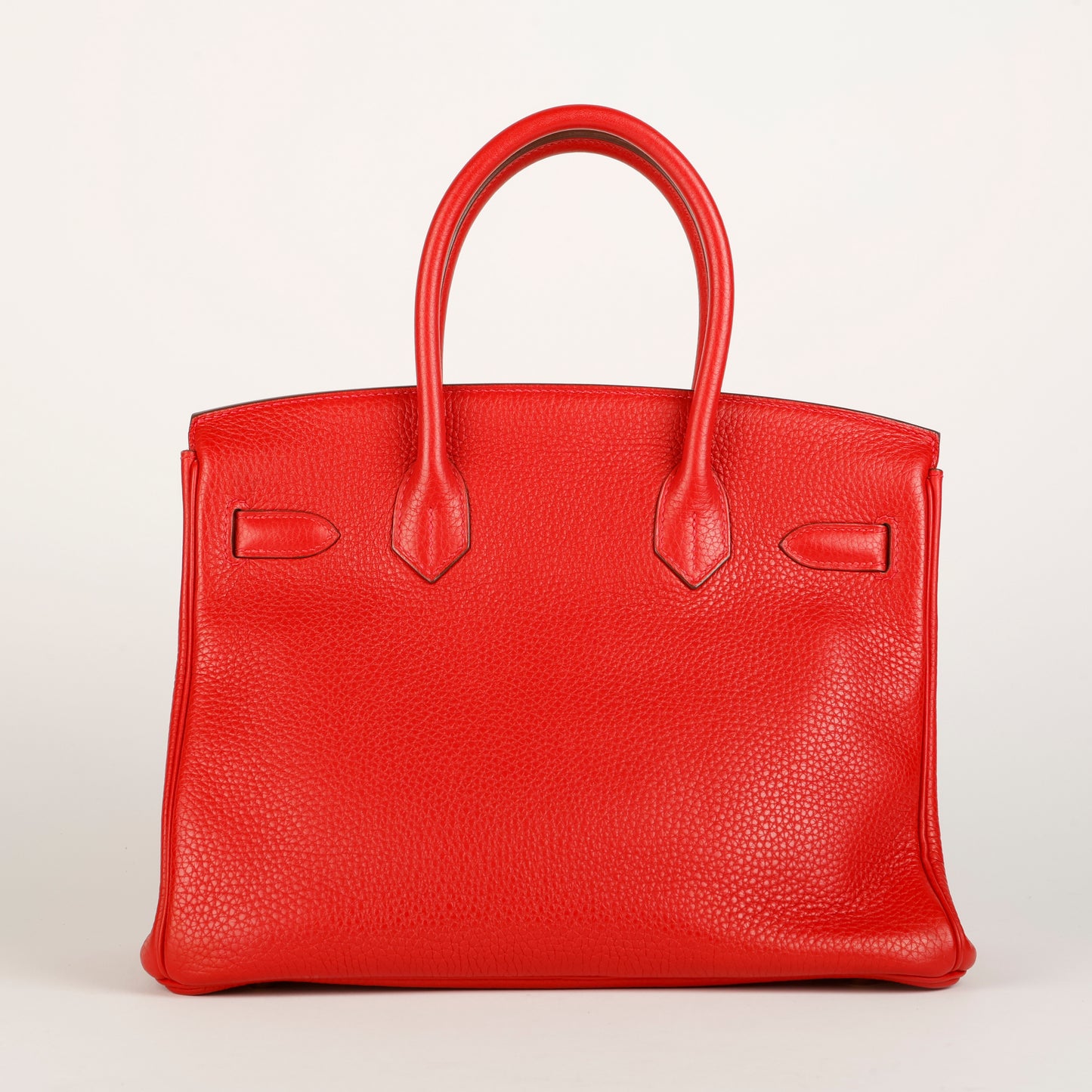 Birkin 30, Rouge Casaque Clemence Gold Hardware