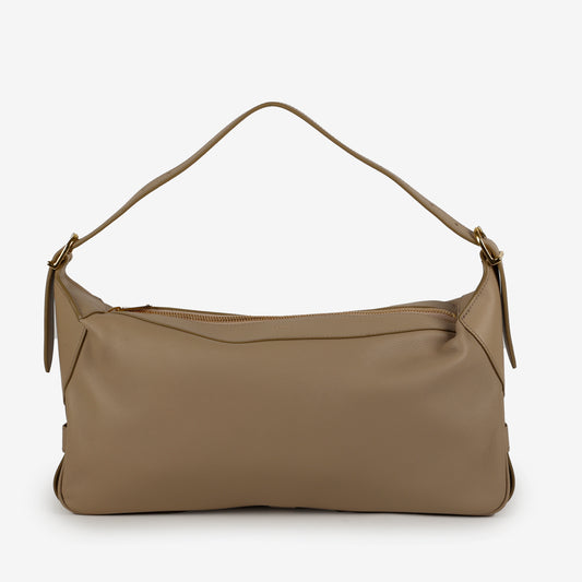 Medium Romy Shoulder Beige Calfskin 1319