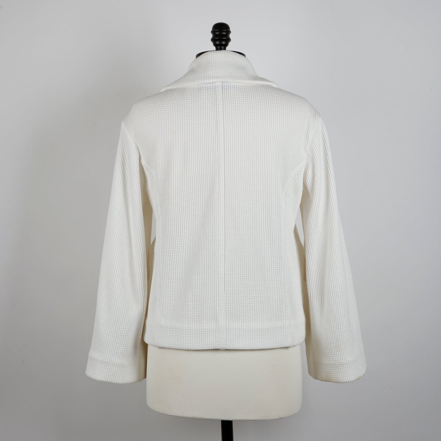 Waffle Cotton White Jacket (21C)
