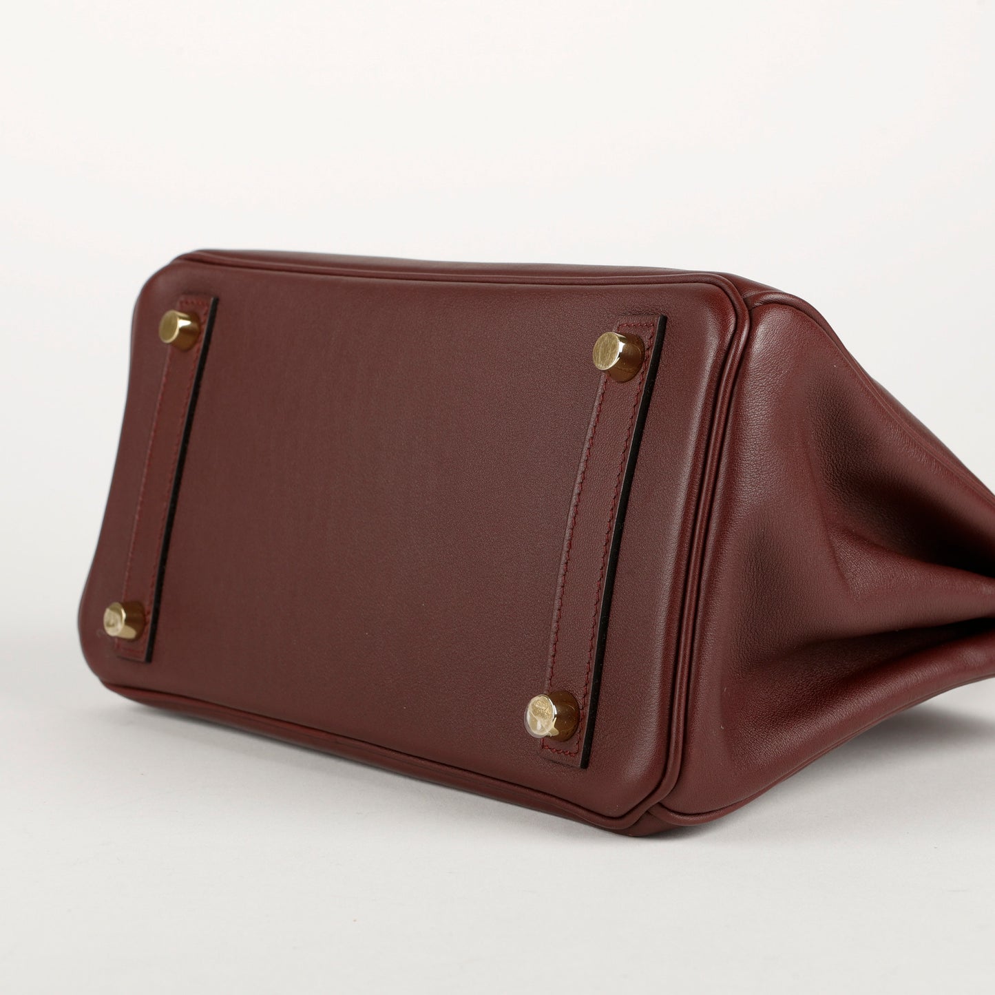 Birkin 25 Rouge Sellier Swift Gold Hardware