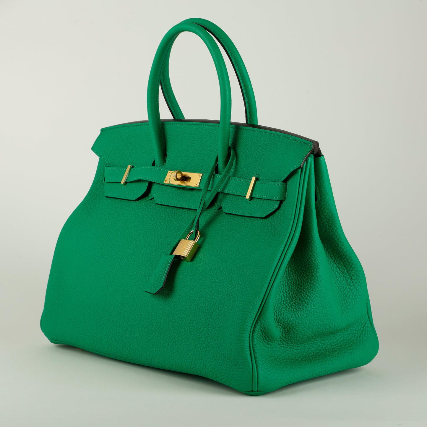 Birkin 35 Bamboo Togo Gold Hardware