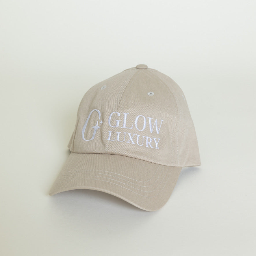 Beige Twill Dad Hat
