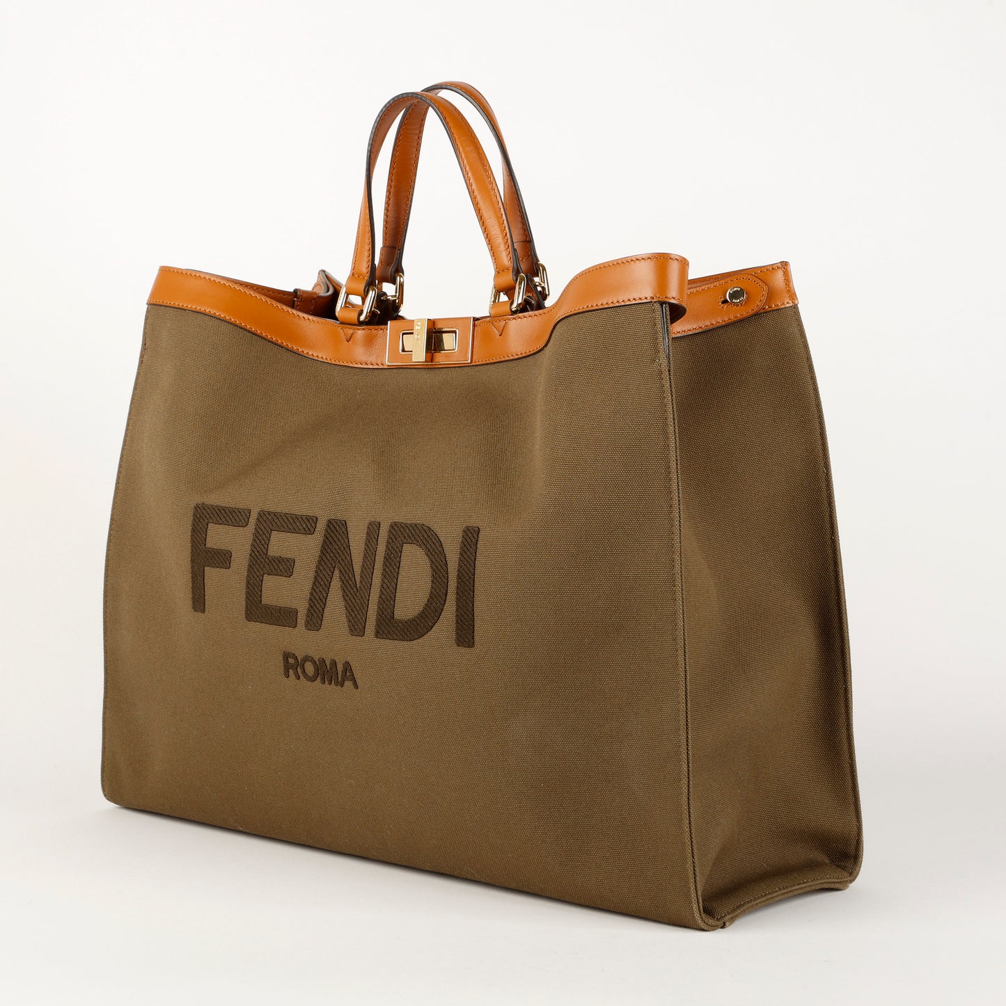 Large Peekaboo X-Tote, Canvas