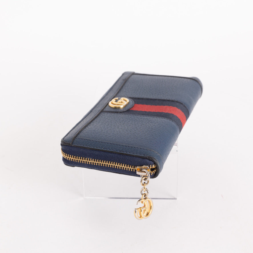 Gucci Blue Ophidia Wallet 5046