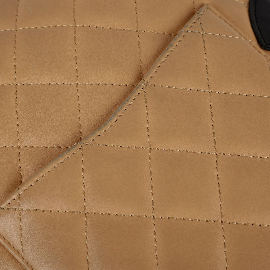 Ligne Cambon Messenger, Beige Lambskin