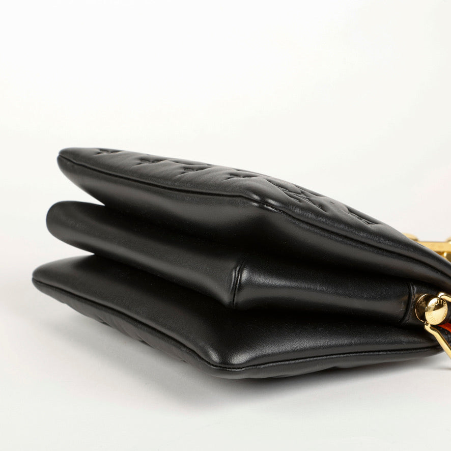 Coussin BB Black Lambskin