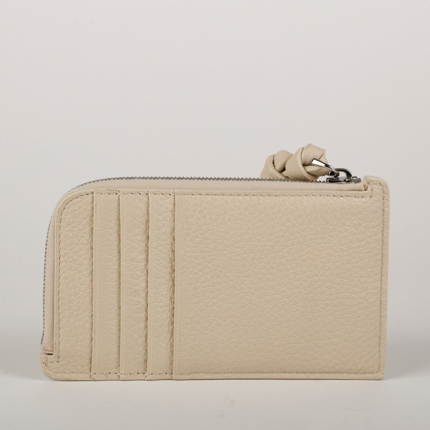 Peekaboo Selleria Card Case Cream Calfskin