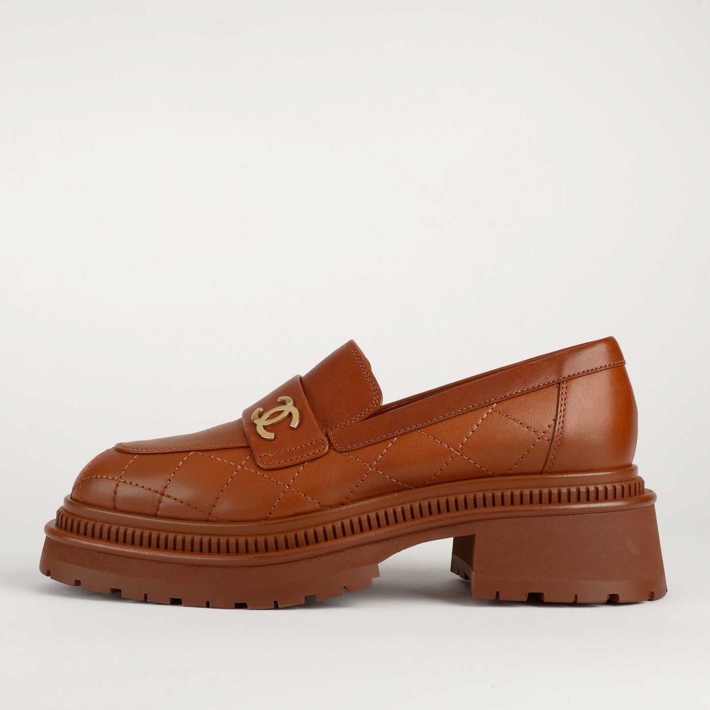 Calfksin CC Loafers, Chestnut Brown