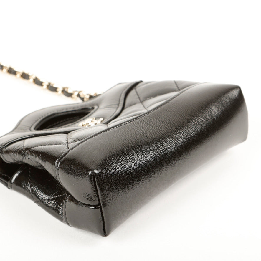 Mirco 31 Card Holder On Chain Black