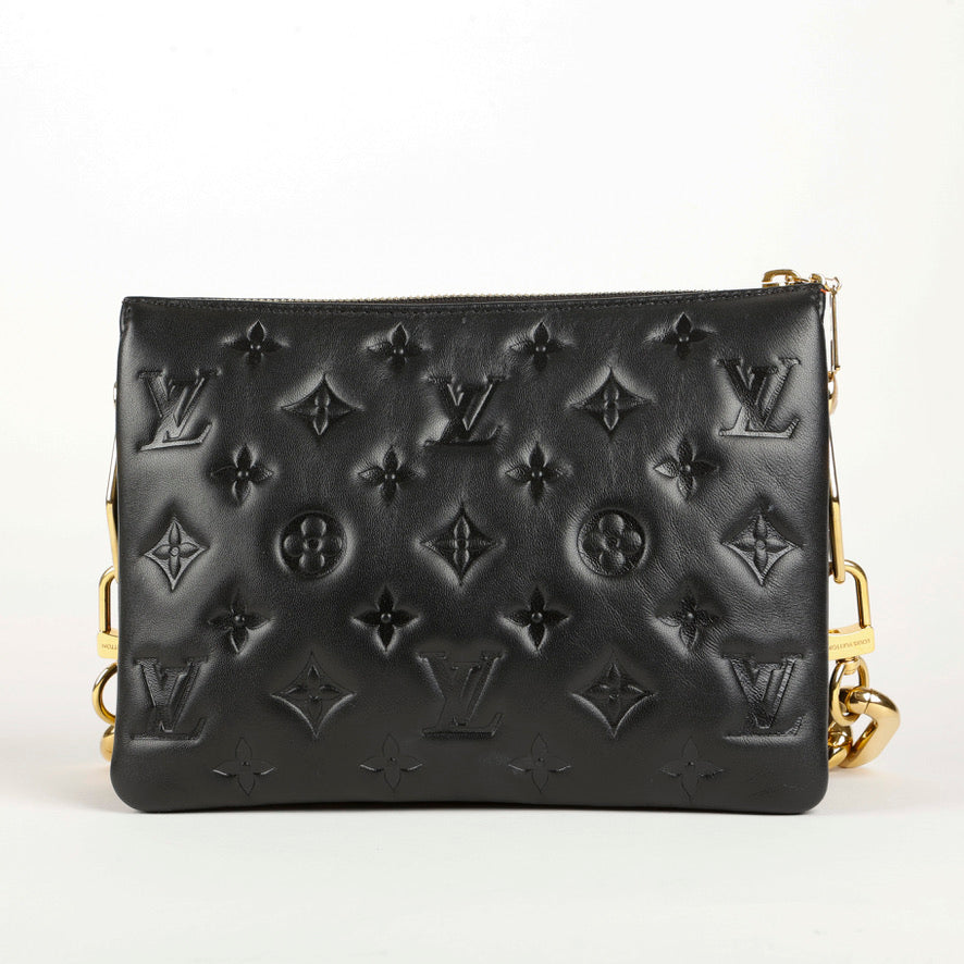 Coussin BB Black Lambskin