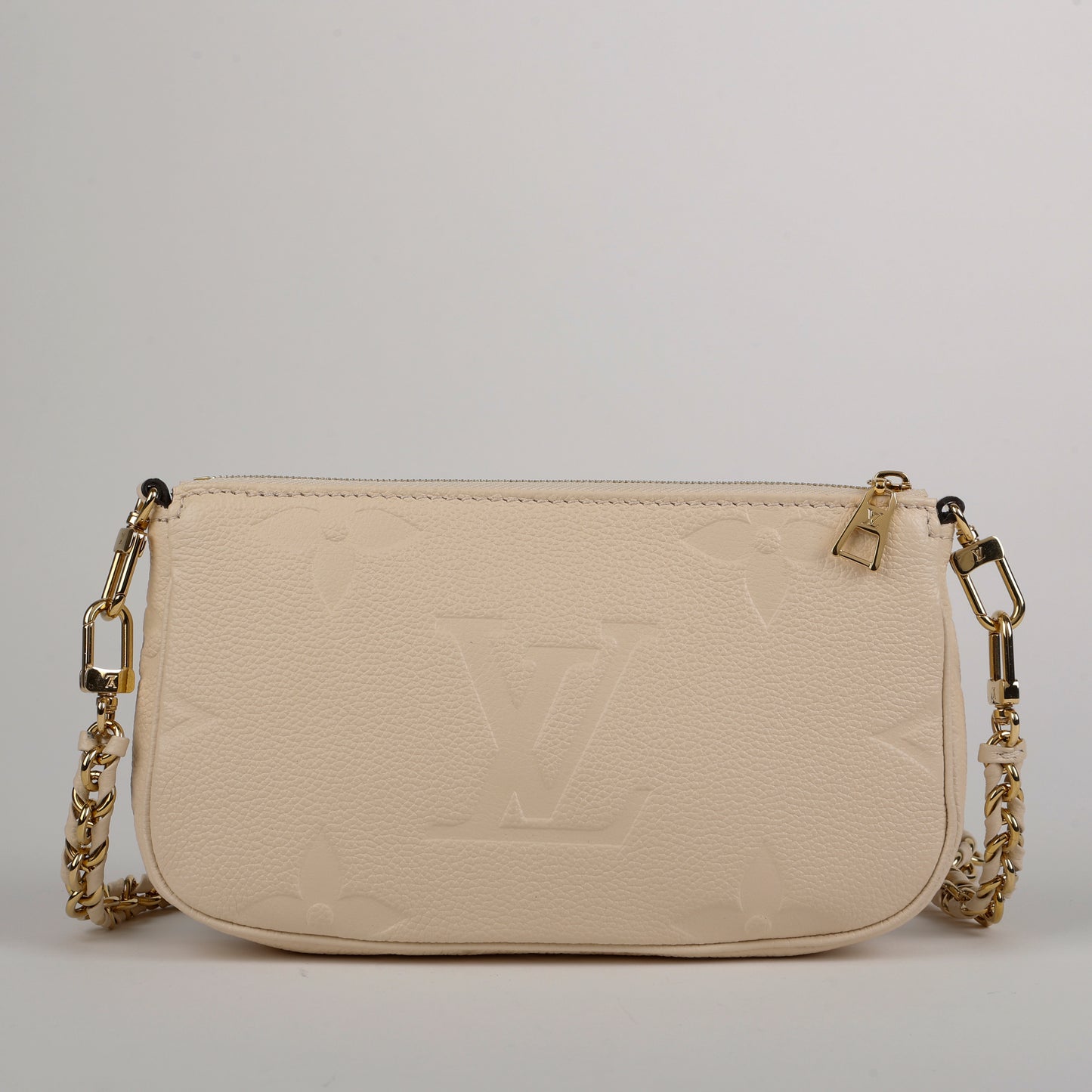 Multi Pochette Accessories, Cream Empreinte