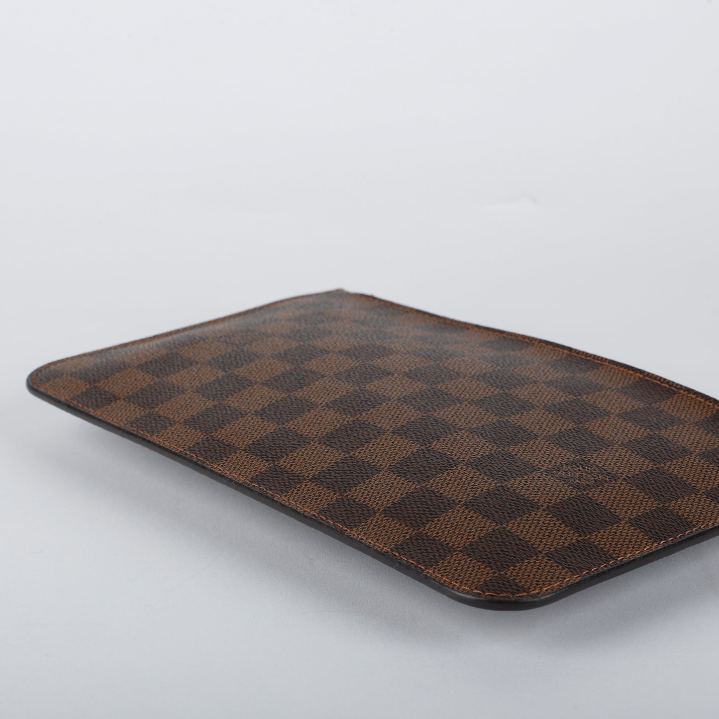 Pochette Wristlet, Damier Ebene Rose