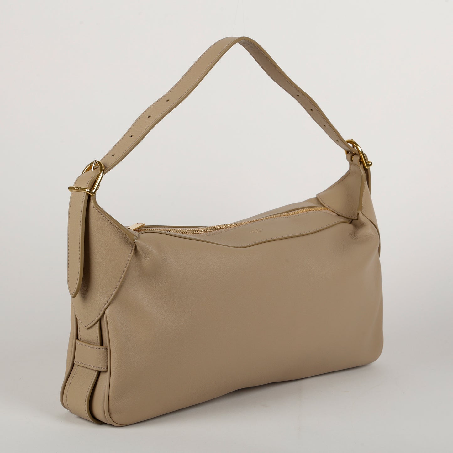 Medium Romy Shoulder Beige Calfskin 1319