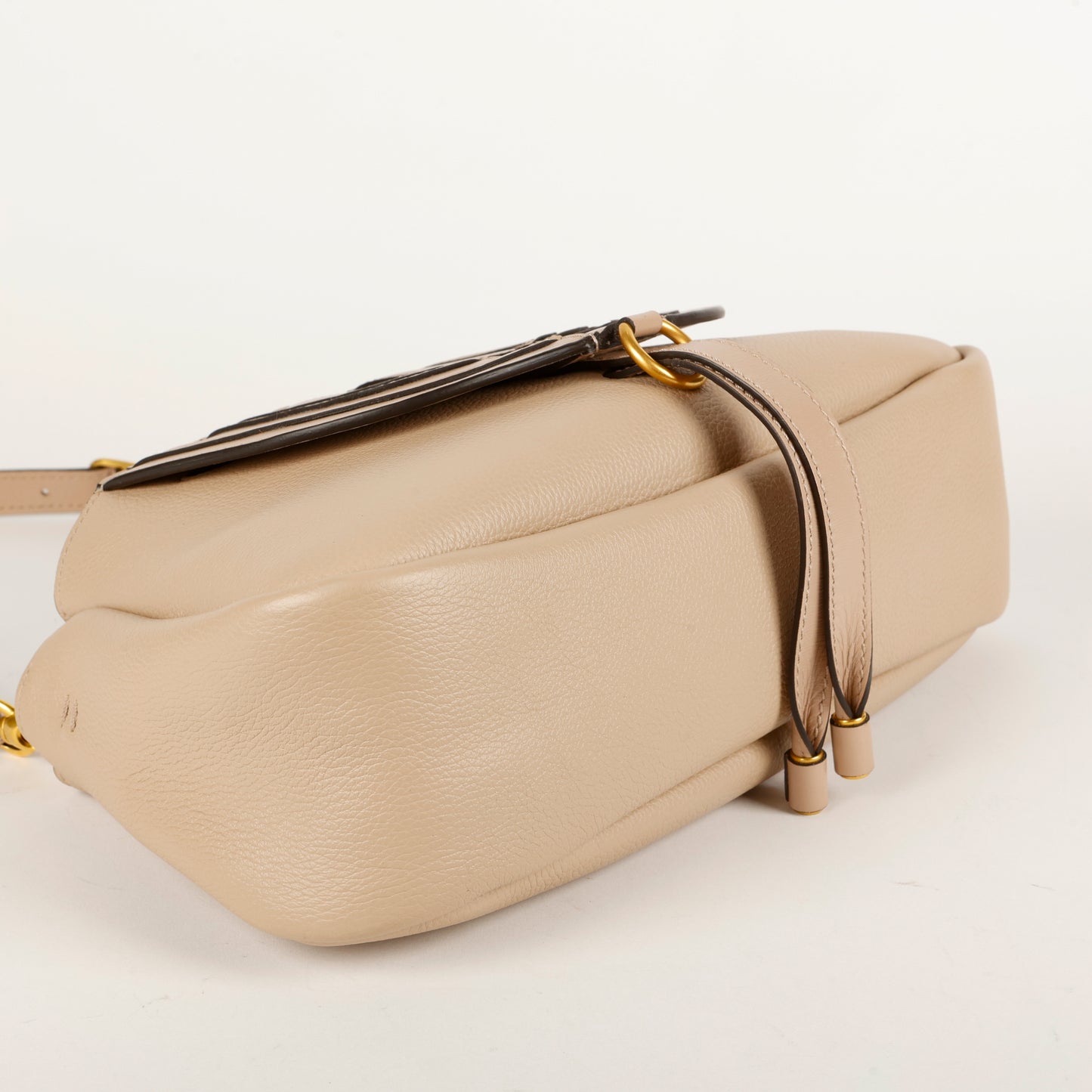 Small Marcie Shoulder Bag, Nomad Beige 10724