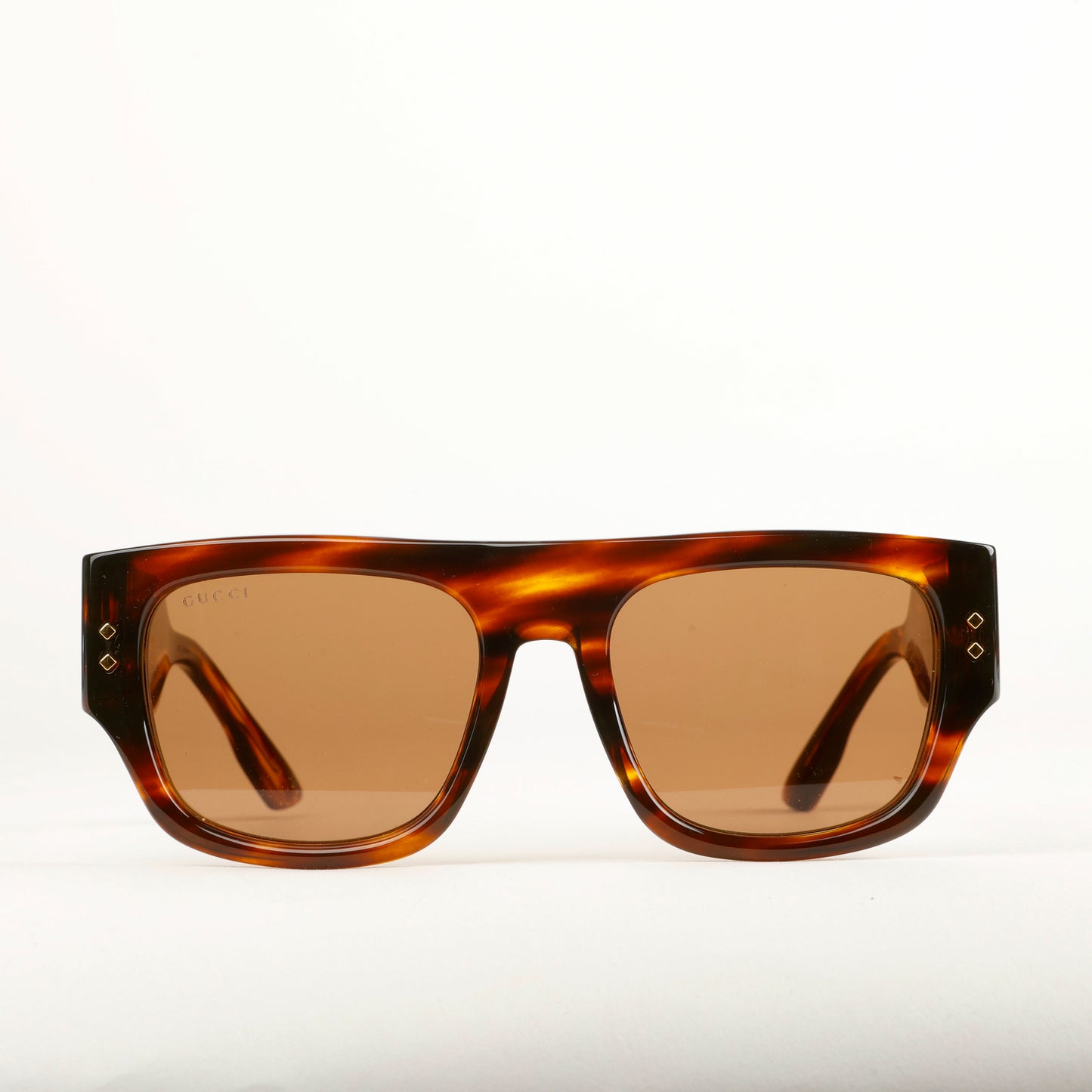 Tortoiseshell Studs Sunglasses 799