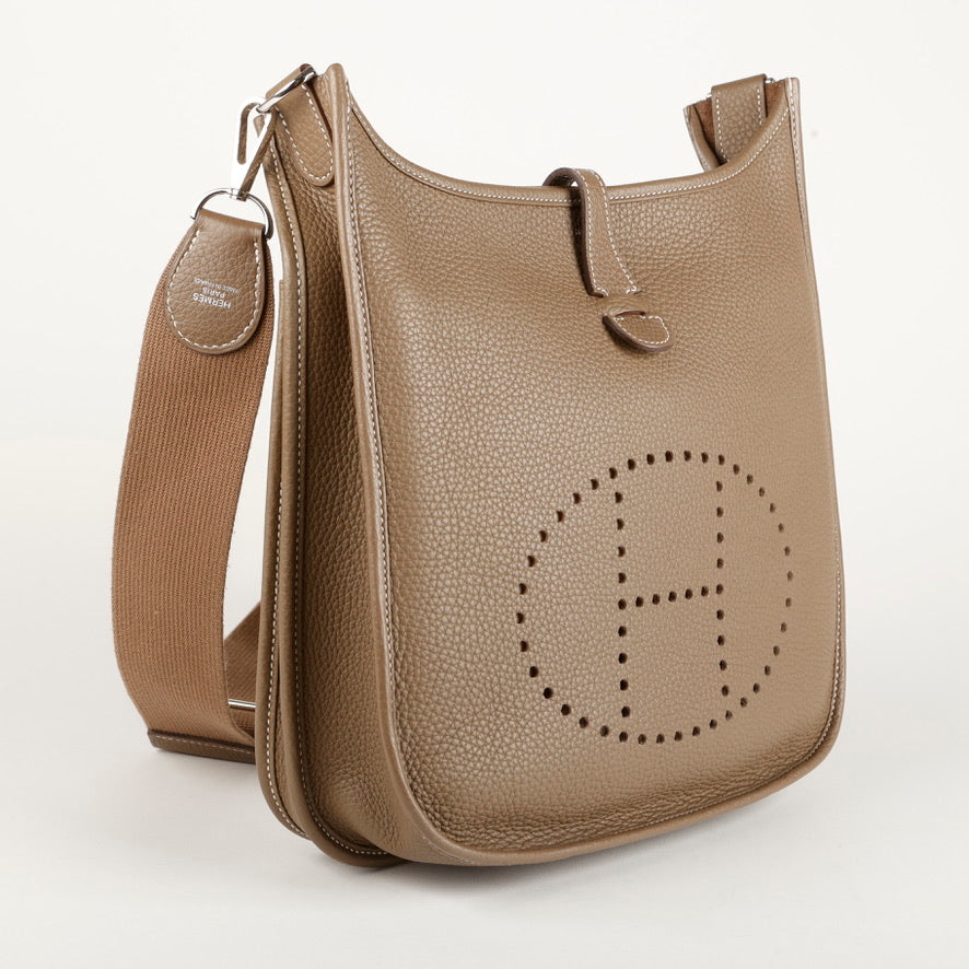Evelyne PM, Etoupe Clemence Palladium Hardware 10146