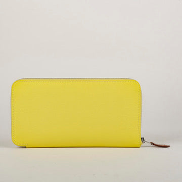Silk'in Long Wallet, Lime Evercolor