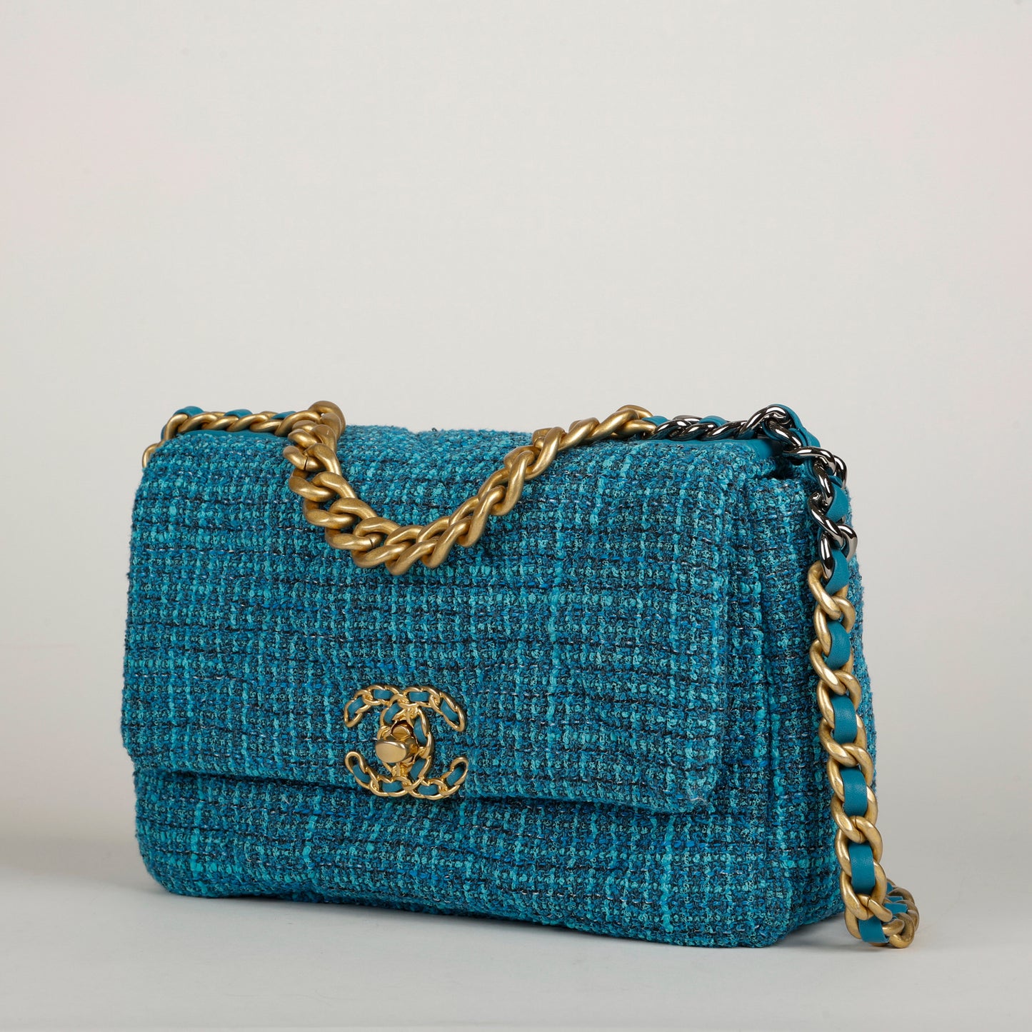 Tweed Small 19 Turquoise 10894