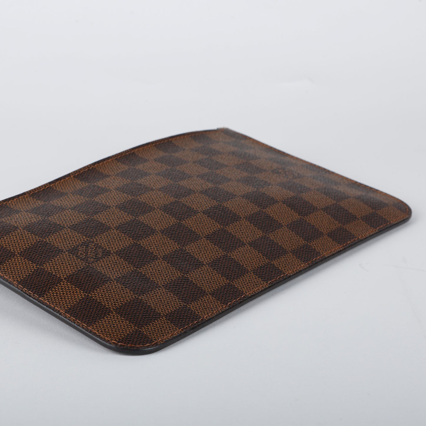 Pochette Wristlet, Damier Ebene Rose