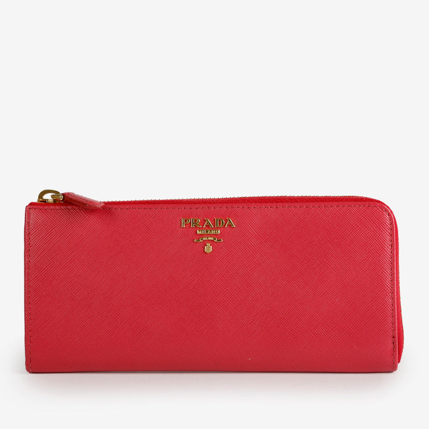 Half Zip, Fuchsia Saffiano 1238