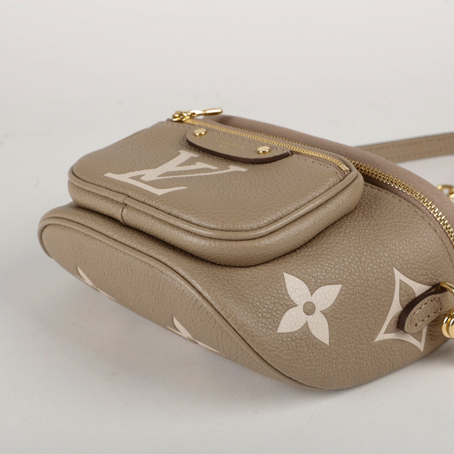 Mini Bumbag, Turtledove Bicolor Empreinte 1087
