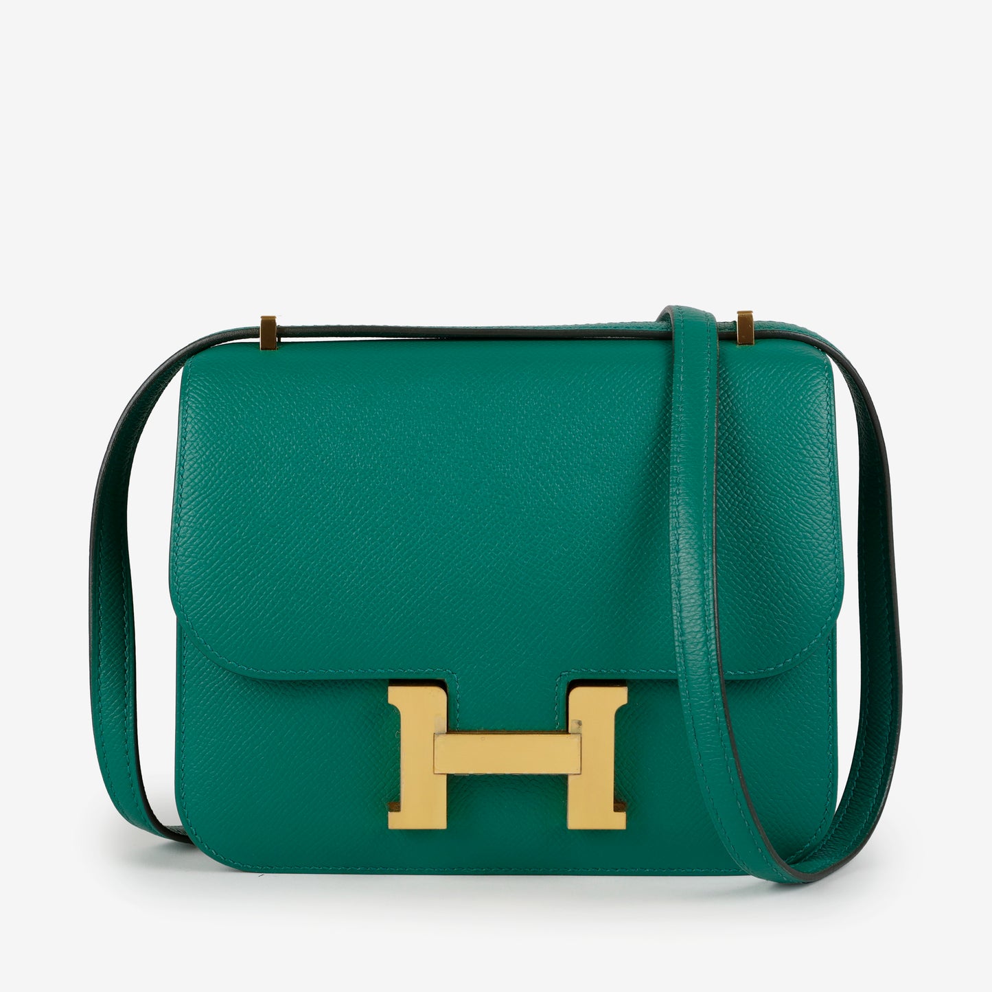 Constance 18 Epsom Vert Jade Gold Hardware