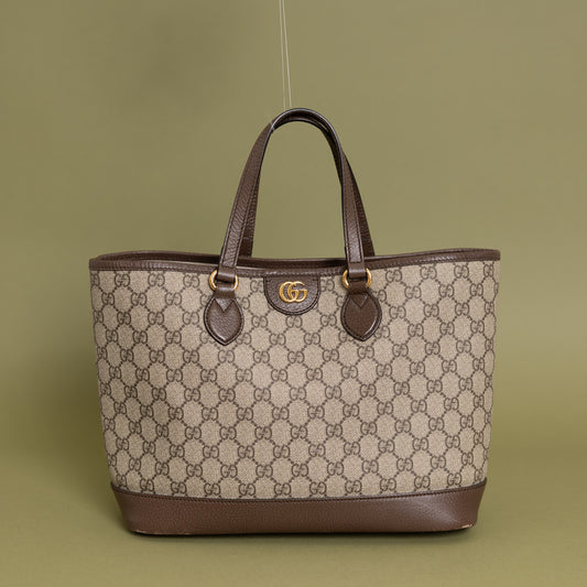Medium 2 Way Tote, Supreme Brown 9970