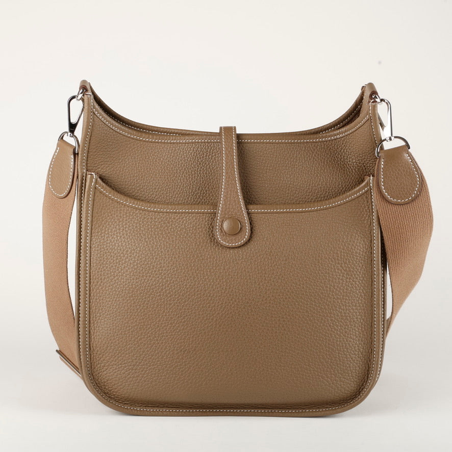 Evelyne PM, Etoupe Clemence Palladium Hardware 10146