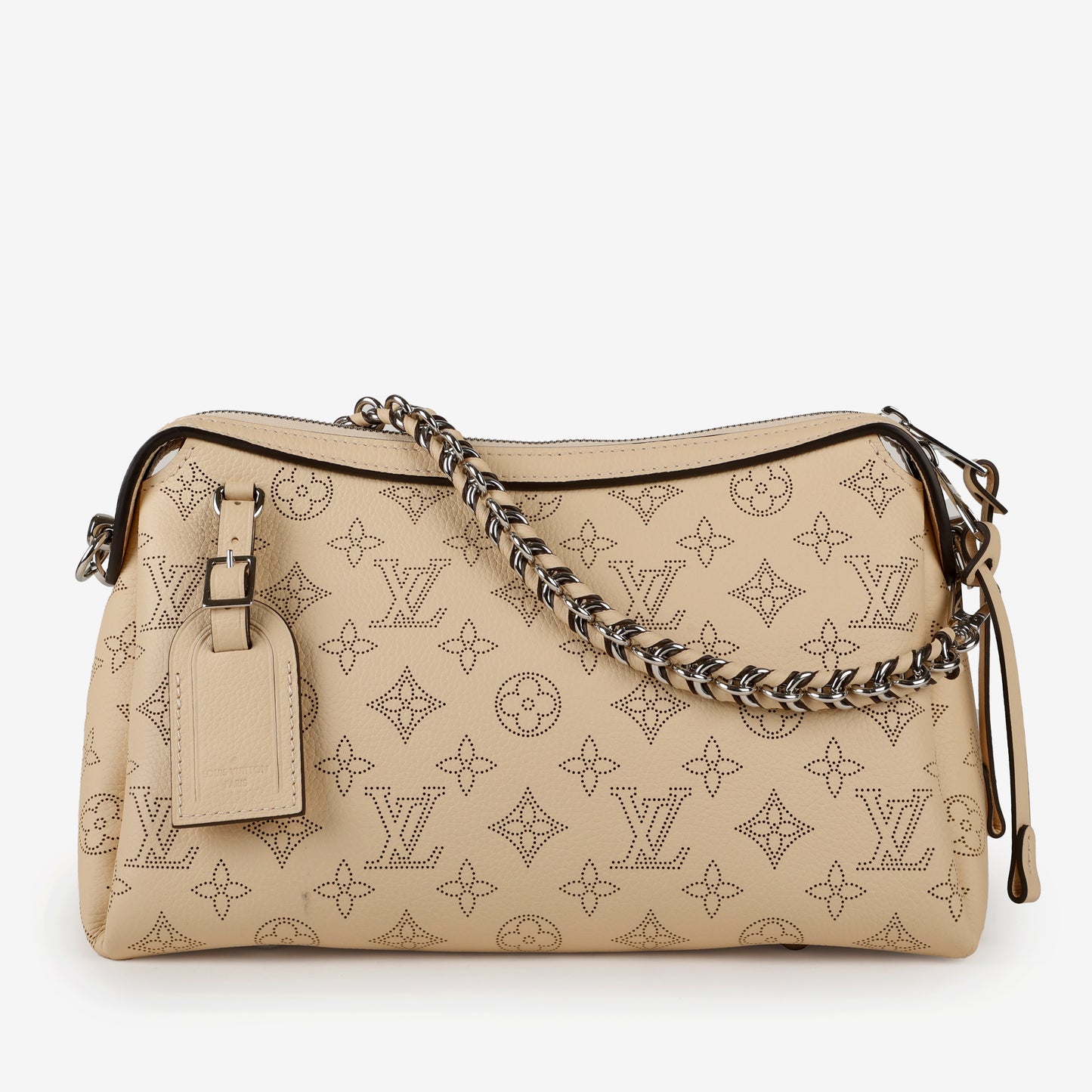 Hand It All PM, Cream Mahina Calfskin
