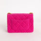 Chanel Mini Flap, Magenta Tweed 2660