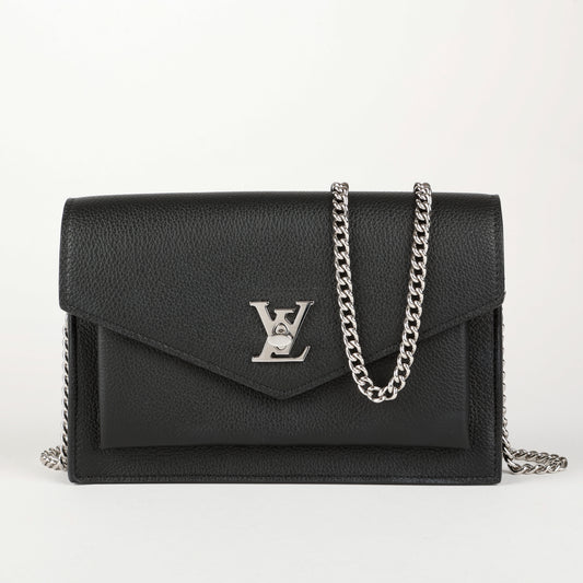 MyLockMe Chain Bag, Black