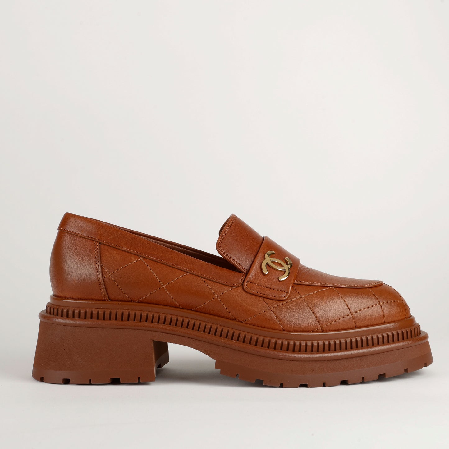 Calfksin CC Loafers, Chestnut Brown