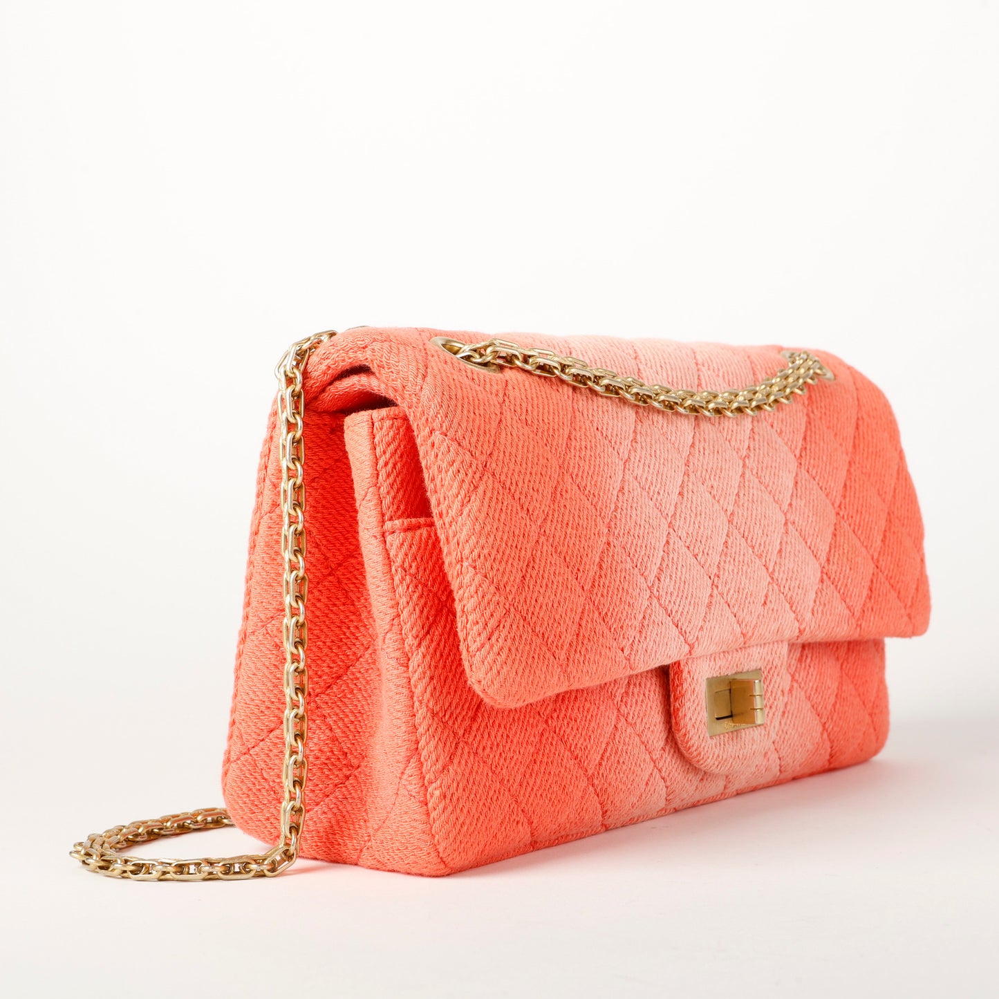 Coral Ombre Denim 2.55 Reissue 225 Flap