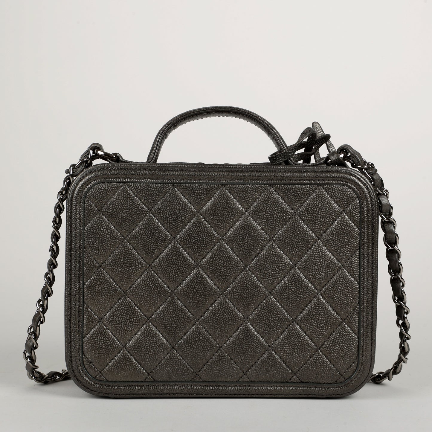 Medium Filigree Vanity, Dark Grey 11030