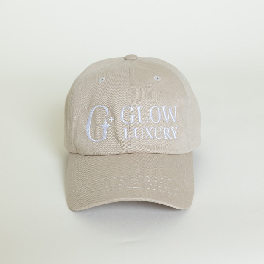 Beige Twill Dad Hat
