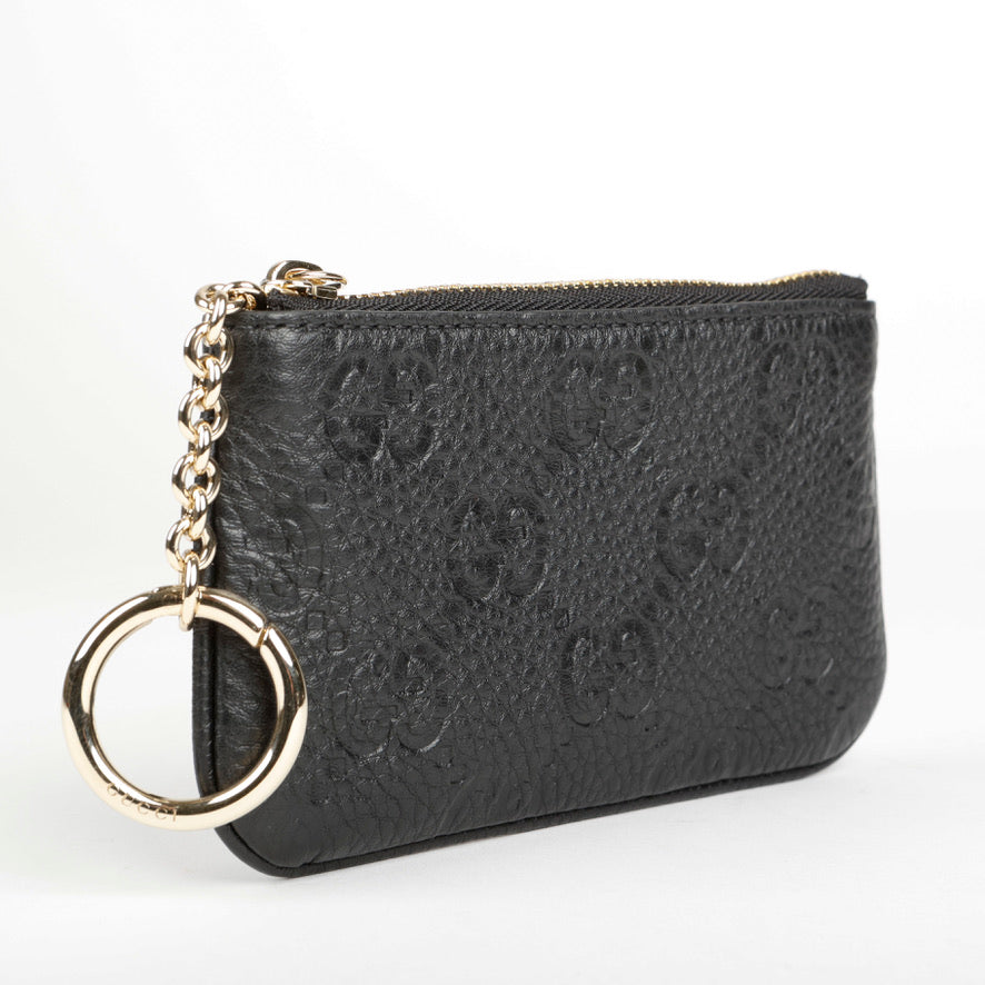 GG Emblem Key Pouch, Black 10598