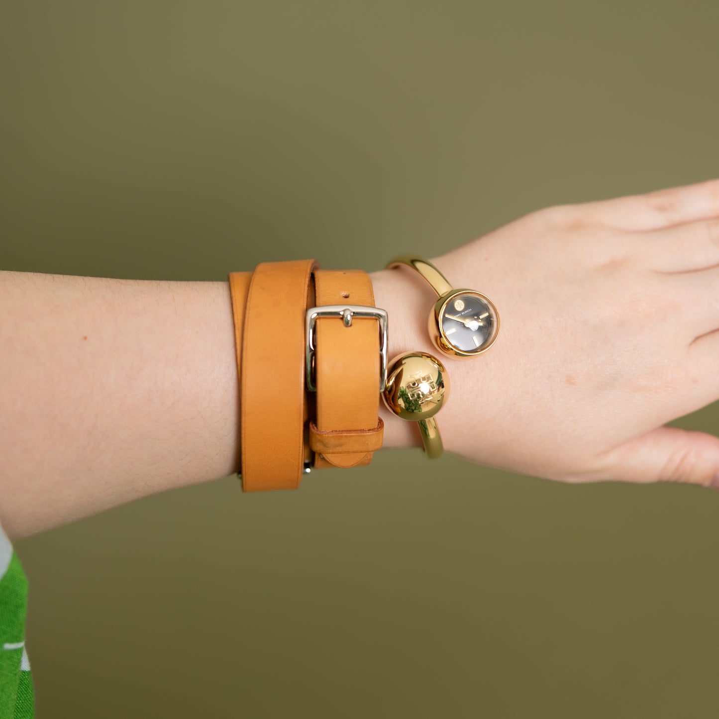 Leather Wrap Bracelet 5939