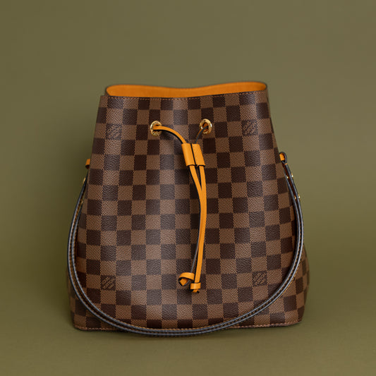 NeoNoe MM, Damier Ebene Saffron 9798