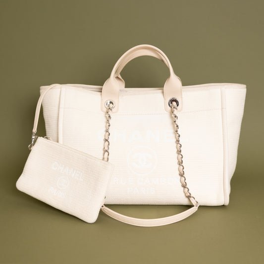 Large Deauville, White Canvas 9924