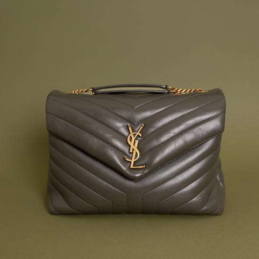 Medium LouLou, Dark Grey 9923