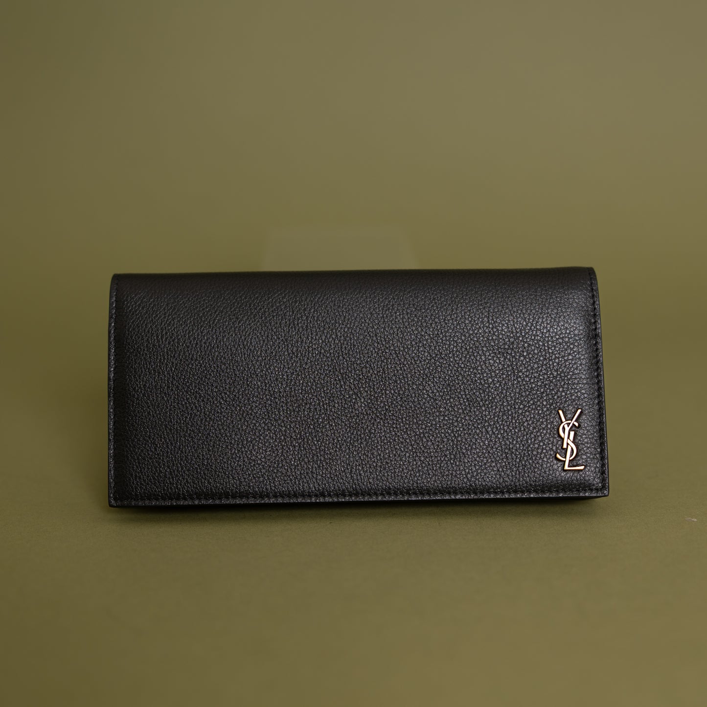 Tiny Cassandra Flat Wallet, Black 9913